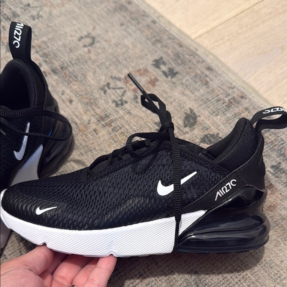 Nike Air Max 270 Black and White Sneakers